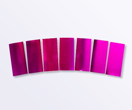 Red aluminum sheet